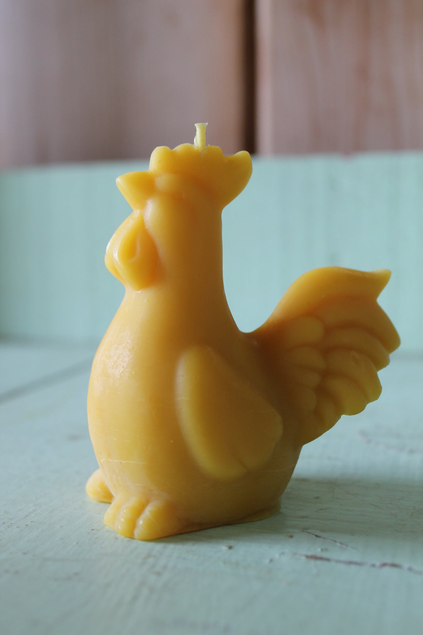 Rooster & Chicken Candle